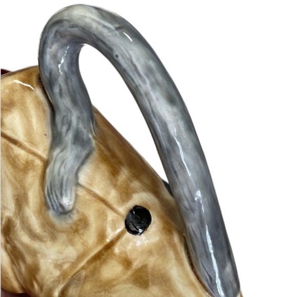 French Majolica Cat Pitcher - Picture 8 of 11